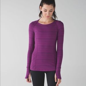 Lululemon Kanto Catch Me LS - Sz 10